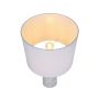 Nordlux Antiga bordlampe E27 terrazzo/tekstil hvid 50 cm