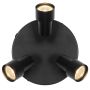 Nordlux Boston loftlampe 3xGU10 metal sort Ø20 cm