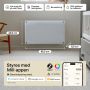 Mill Glass Smart WiFi elradiator GL700WIFI4 700W 
