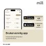 Mill Invisible Smart WiFi elradiator PA700WIFI4 700W