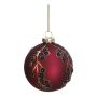 Det Gamle Apotek julekugle glas rød/blå Ø8 cm