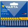 Varta batteri AAA Longlife Power 12 stk.