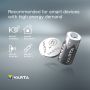Varta knapcellebatterier CR2430 4 stk.