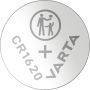 Varta knapcellebatteri CR1620 2-pak