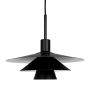 Dyberg Larsen pendel Kay sort E27 Ø50 cm