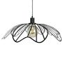 Dyberg Larsen pendel Blumen E27 15 cm sort