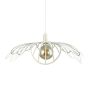Dyberg Larsen pendel Blumen E27 22 cm hvid