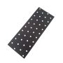 Jasa Company sømplade 80x200x2mm sort galv. stål