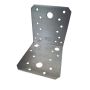 Jasa vinkelbeslag galv. stål 105x105x90x2,5 mm