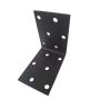 Jasa vinkelbeslag sort galv. stål 60x60x40x2 mm