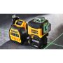 DeWalt akku krydslinjelaser XR DCE089NG18-XJ solo 18V/12V grøn u/batteri & lader 