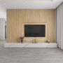Wallmann vægpanel Design Delphi Oak 2800x129x18 mm 4 stk