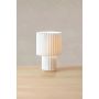 Markslöjd bordlampe Catis hvid E27 Ø32 cm
