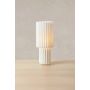 Markslöjd bordlampe Catis hvid E27 Ø18,5 cm