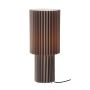 Markslöjd bordlampe Catis grå E27 Ø18,5 cm