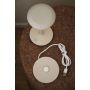 Markslöjd Petit grå genopladelig bordlampe