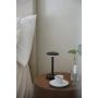Markslöjd Petit sort genopladelig bordlampe