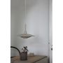 Markslöjd pendel Piny beige E27 Ø35 cm