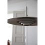 Markslöjd pendel Piny beige E27 Ø57 cm