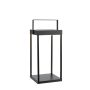 Markslöjd lanterne Pure med solceller sort H42 cm