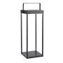 Markslöjd lanterne Pure med solceller sort H53