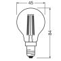 Osram LED kronepære Retrofit Classic P klar E14 3,4 W