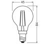 Osram LED kronepære Retrofit Classic P klar E14 1,8 W