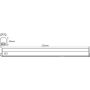 Osram LED armatur Switch Batten 4000 K 31 cm