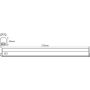 Osram LED armatur Switch Batten 3000 K 57 cm