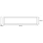 Osram LED armatur Office Line 25 W 60 cm 