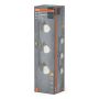 Osram spotskinne 3 spots 3x1,9W G9 sølv