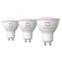 Philips Hue spotpærer GU10 3 stk.