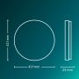 Philips loftlampe Valen sort LED Ø42 cm