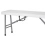 Sunfun bænk stål/plast sammenklappelig 180 cm