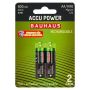 Bauhaus AA batteri Accu Power 800 mAh 2 stk