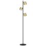 Eglo gulvlampe Altamira messing GU10 H158 cm