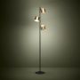 Eglo gulvlampe Altamira messing GU10 H158 cm