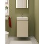 Hansgrohe underskab med vask Xilesa/Xanuia mat sandbeige 1 låge 45 cm
