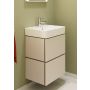 Hansgrohe underskab med vask Xilesa/Xanuia mat sandbeige 2 skuffer 50x39 cm