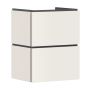 Hansgrohe underskab med vask Xilesa/Xanuia mat sandbeige 2 skuffer 50x39 cm