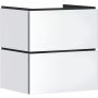 Hansgrohe underskab med vask Xilesa/Xanuia mat hvid 2 skuffer 60x48 cm