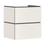 Hansgrohe underskab med vask Xilesa/Xanuia mat sandbeige 2 skuffer 60x48 cm
