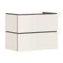 Hansgrohe underskab med vask Xilesa/Xanuia mat sandbeige 2 skuffer 80x48 cm