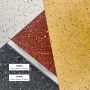 Contec Coating terrazzo flakes iron