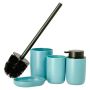 Today tilbehørssæt 1 t/badeværelse 4 dele - blå