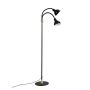 Dyberg Larsen Lilje gulvlampe E14 135 cm sort