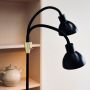 Dyberg Larsen Lilje gulvlampe E14 135 cm sort