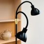 Dyberg Larsen Lilje gulvlampe E14 135 cm sort