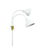 Dyberg Larsen Lilje gulvlampe E14 135 cm hvid