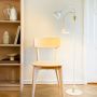 Dyberg Larsen Lilje gulvlampe E14 135 cm hvid